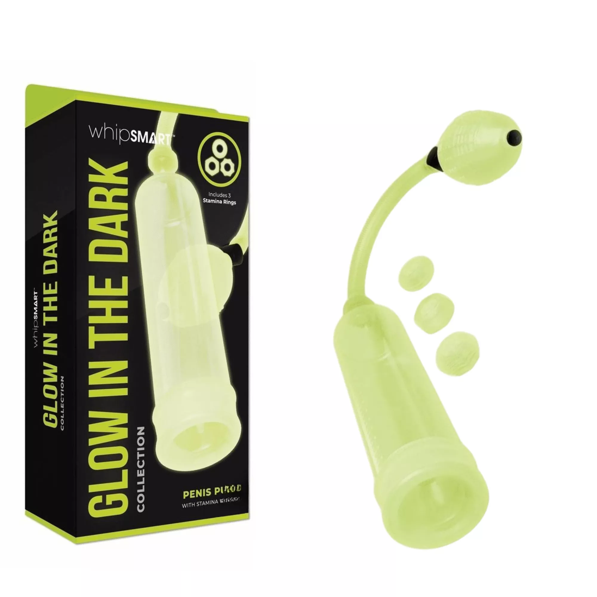 whipsmart-glow-in-dark-beginner-friendly-penis-pump-cock-ring-set WhipSmart Glow-in-the-Dark Beginner-Friendly Penis Pump Cock Ring Set