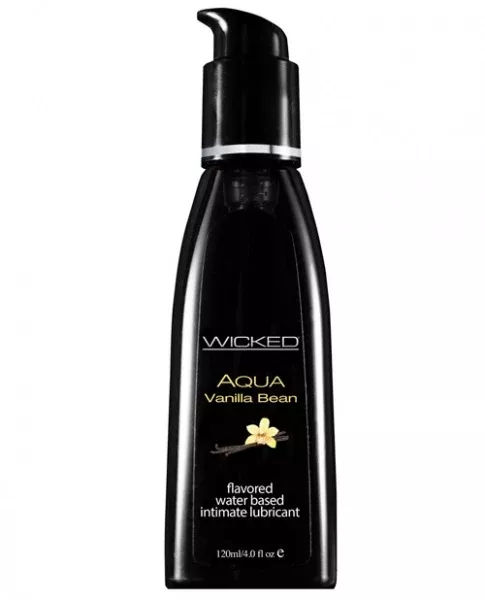 wicked-sensual-care-aqua-waterbased-lubricant-4-oz-vanilla-bean Wicked Sensual Care Aqua Waterbased Lubricant - 4 oz Vanilla Bean