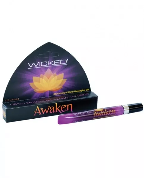 wicked-sensual-care-awaken-stimulating-clitoral-massaging-gel-3-oz Wicked Sensual Care Awaken Stimulating Clitoral Massaging Gel - .3 oz