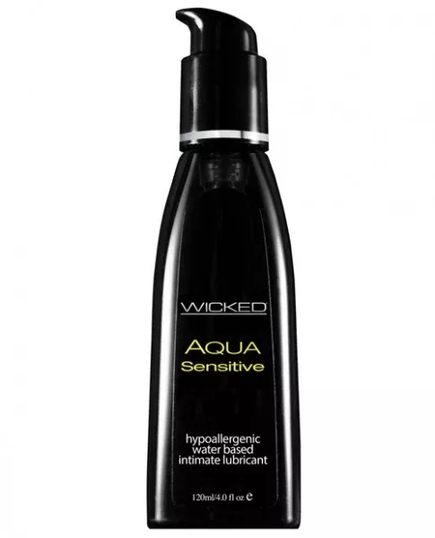 wicked-sensual-care-hypoallergenic-aqua-sensitive-waterbased-lubricant-4-oz-unsc Wicked Sensual Care Hypoallergenic Aqua Sensitive Waterbased Lubricant - 4 oz Unscented