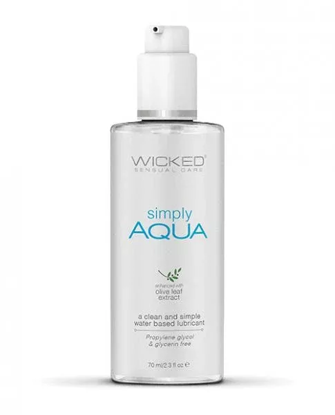 wicked-sensual-care-simply-aqua-water-based-lubricant-2-3-oz Wicked Sensual Care Simply Aqua Water Based Lubricant - 2.3 oz