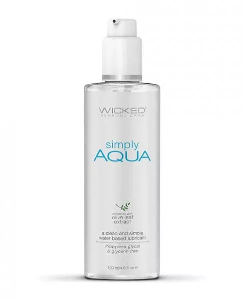 wicked-sensual-care-simply-aqua-water-based-lubricant-4-oz Wicked Sensual Care Simply Aqua Water Based Lubricant - 4 oz