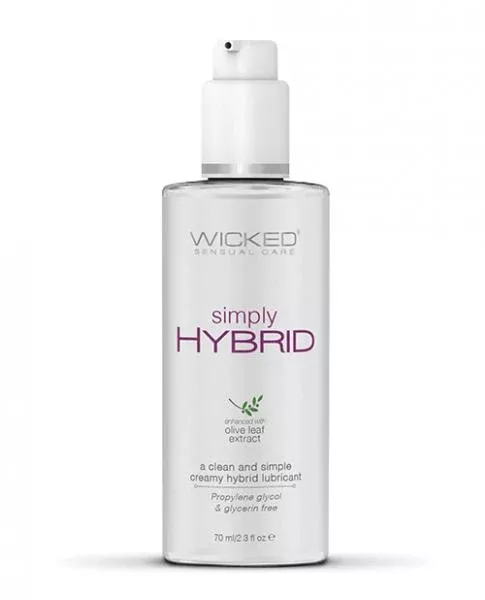 wicked-sensual-care-simply-hybrid-lubricant-2-3-oz Wicked Sensual Care Simply Hybrid Lubricant - 2.3 oz
