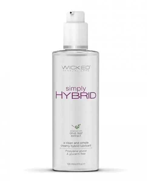 wicked-sensual-care-simply-hybrid-lubricant-4-oz Wicked Sensual Care Simply Hybrid Lubricant - 4 oz