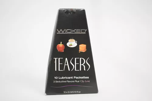 Wicked Teasers 10 Lube Packetts in 3ml