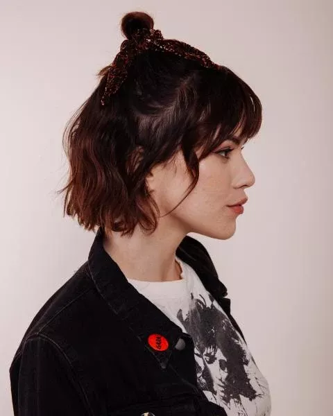 Wild Thing Burnout Velvet Leopard Scrunchie Tie