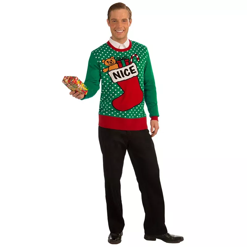 xmas-sweater-nice-stocking-xl Xmas Sweater Nice Stocking XL