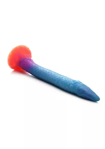 xr-brands-creature-cocks-makara-glow-in-dark-silicone-snake-dildo-orange-pur XR Brands Creature Cocks Makara Glow in the Dark Silicone Snake Dildo Orange Pur