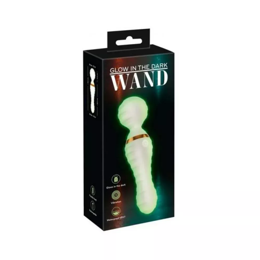 you2toys-glow-in-dark-wand-vibrator You2toys Glow-in-the-dark Wand Vibrator