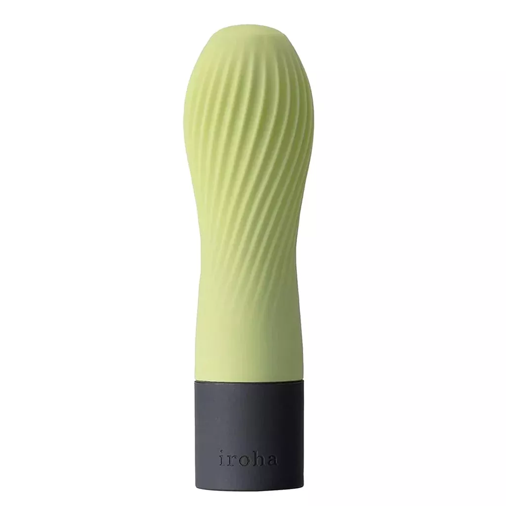 Zen Matcha Soft Silicone Women Vibrator, Intimate Waterproof Personal Dildo Massager, Clitoral Stimulator Battery Powered Multi Speed Vibration Wand, Hmz-01 Green