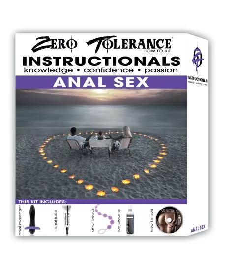 Zero Tolerance – Anal Sex Instructional Kit
