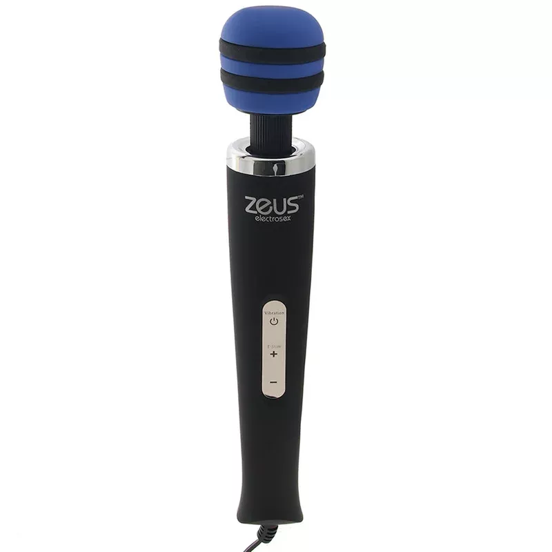 zeus-blue-arc-plug-in-e-stim-vibrating-wand Zeus Blue Arc Plug In E-Stim Vibrating Wand