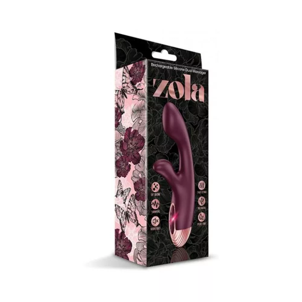zola-rechargeable-silicone-warming-dual-massager Zola Rechargeable Silicone Warming Dual Massager