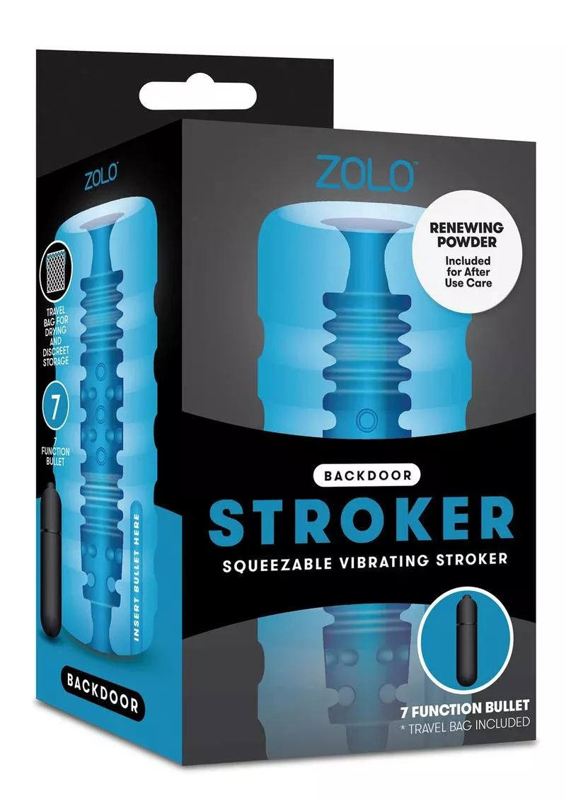 zolo-backdoor-squeezable-vibrating-stroker ZOLO BACKDOOR SQUEEZABLE VIBRATING STROKER