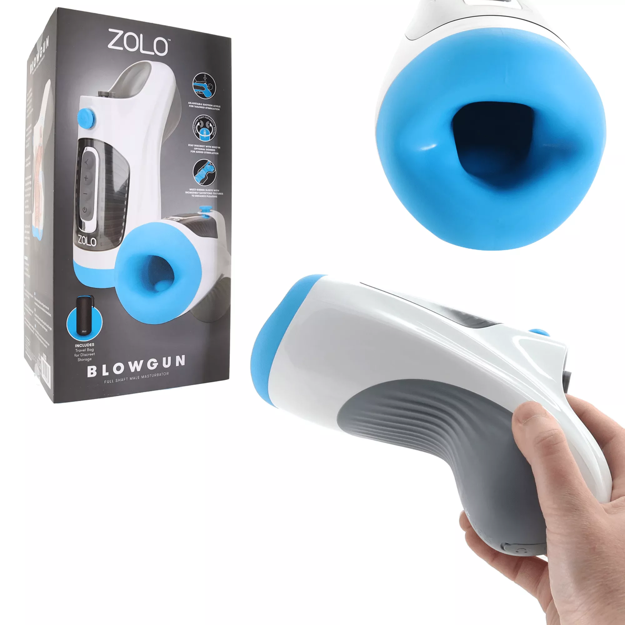 zolo-blowgun-usb-rechargeable-full-shaft-automatic-masturbator ZOLO Blowgun USB Rechargeable Full Shaft Automatic Masturbator