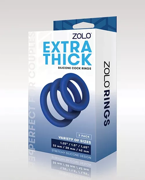 zolo-extra-thick-silicone-cock-ring-3pk ZOLO EXTRA THICK SILICONE COCK RING 3PK