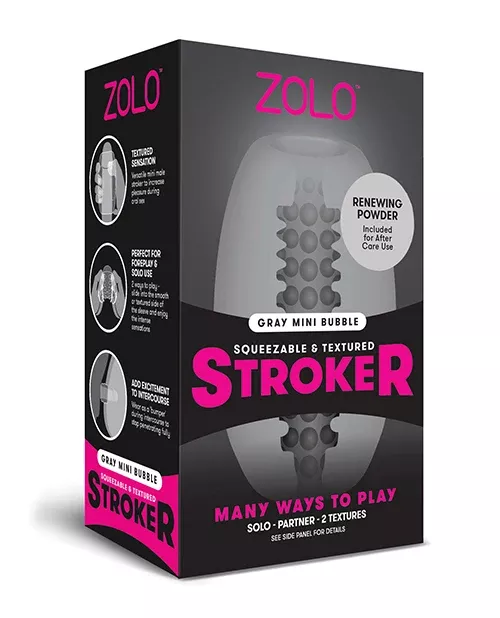zolo-mini-stroker-dome-grey ZOLO MINI STROKER DOME GREY