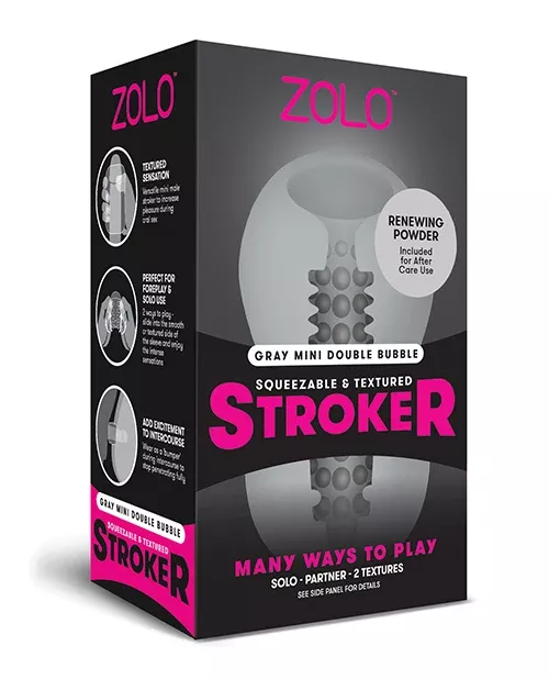 zolo-mini-stroker-grey ZOLO MINI STROKER GREY