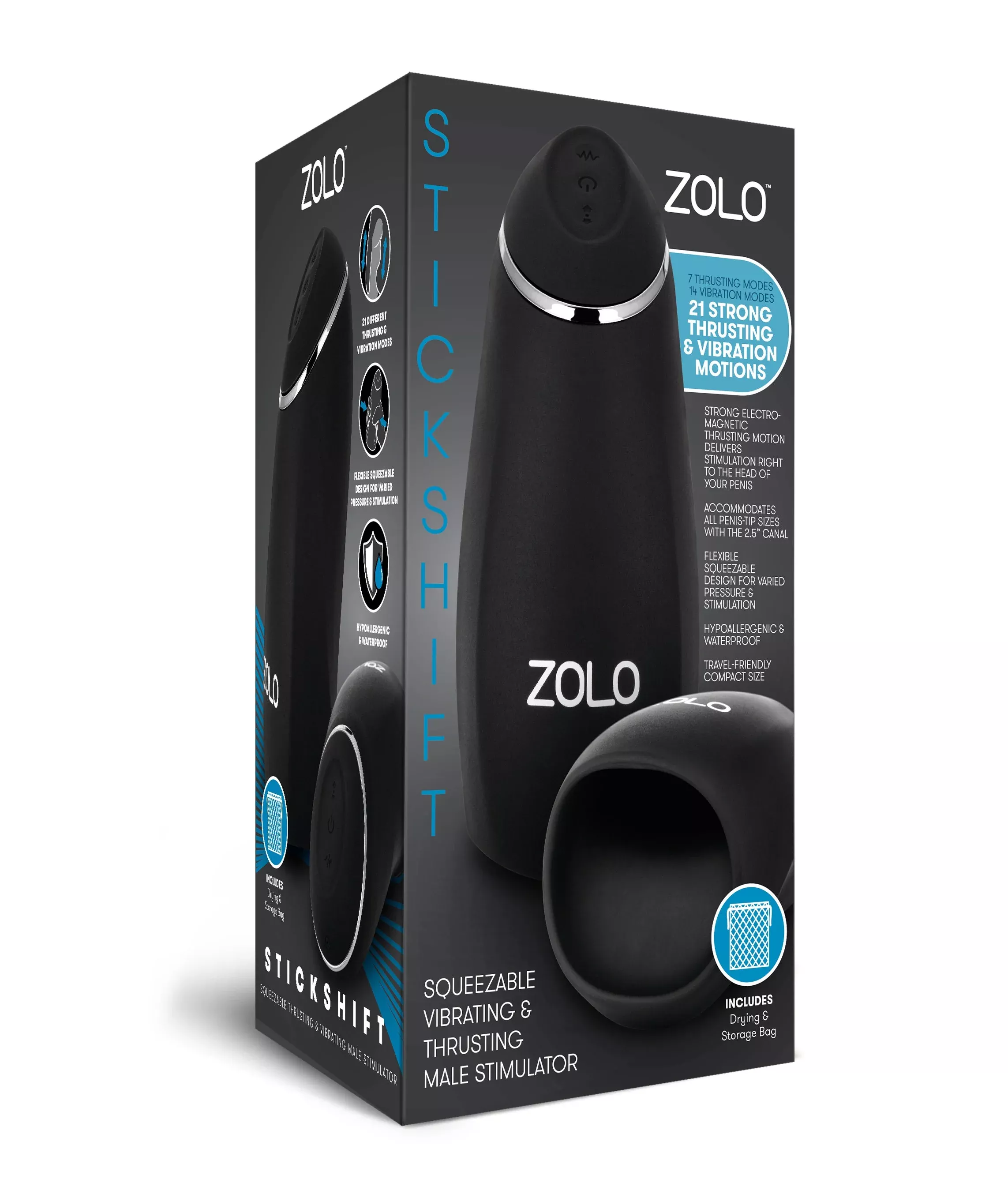 zolo-stickshift-rechargeable-thrusting-masturbator Zolo Stickshift Rechargeable Thrusting Masturbator