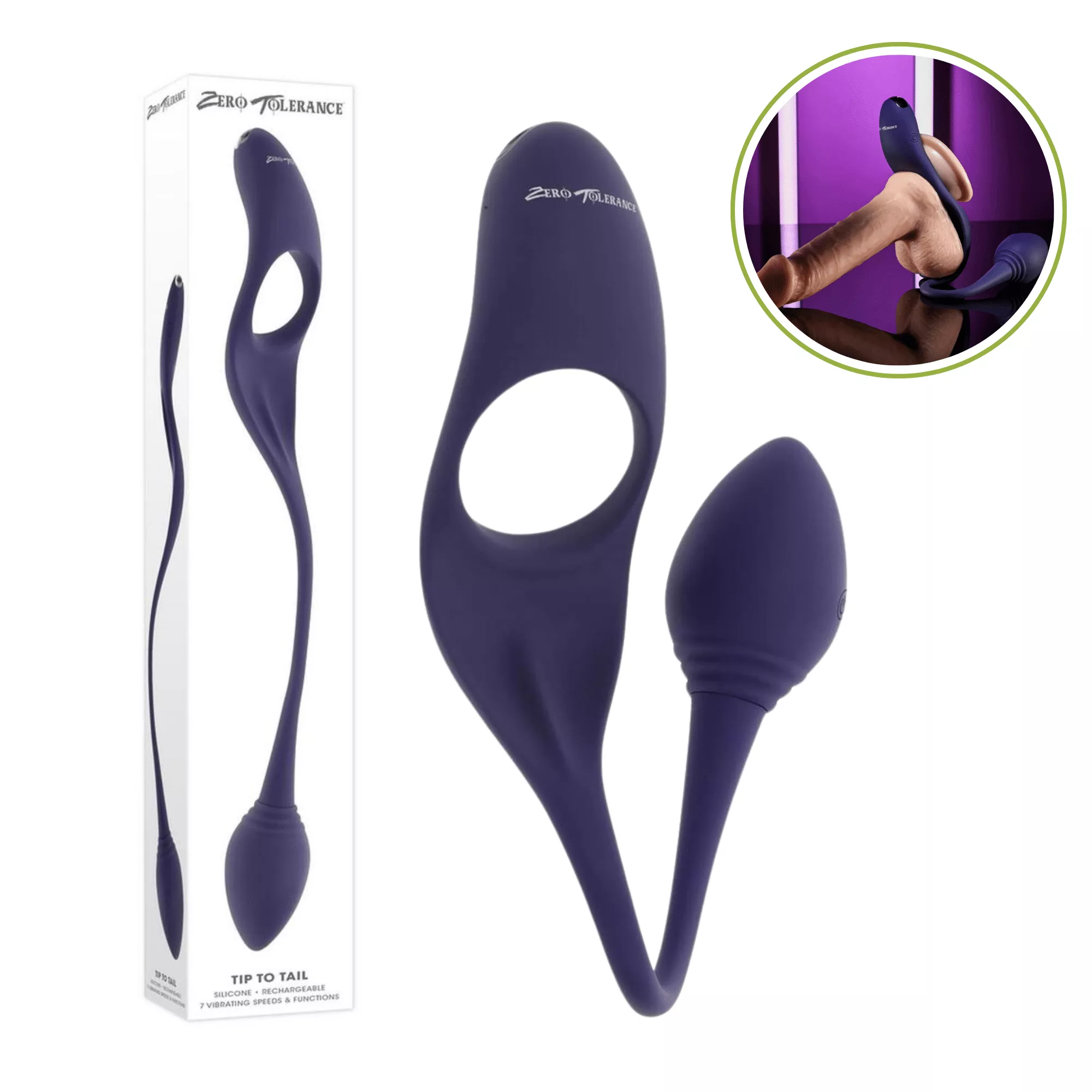 zt-tip-to-tail-flexible-vibrating-butt-plug-with-penis-ring-rechargeable-vibrato Zt Tip To Tail Flexible Vibrating Butt Plug With Penis Ring Rechargeable Vibrator